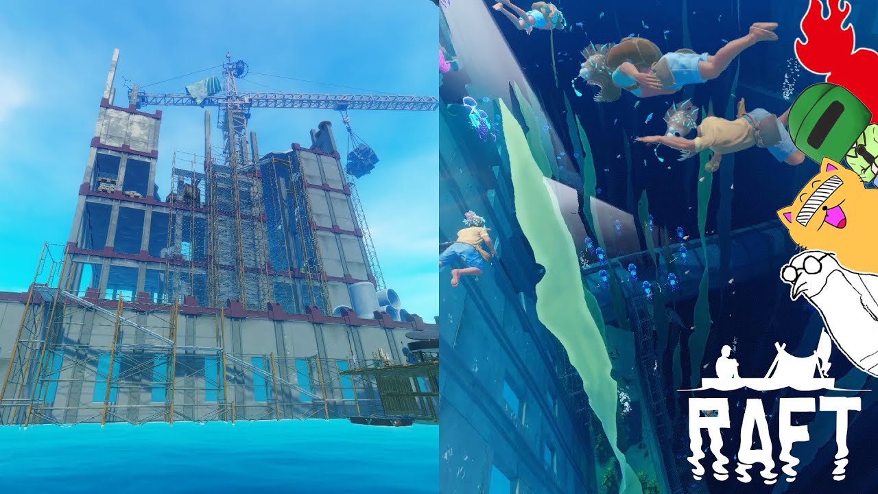 水没した工場の海底にあったのものが...?【RAFT】