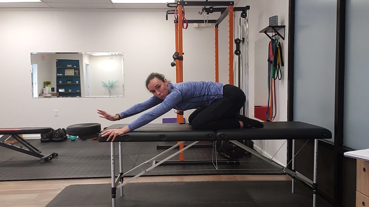 Child's Pose Stretch & Bonus