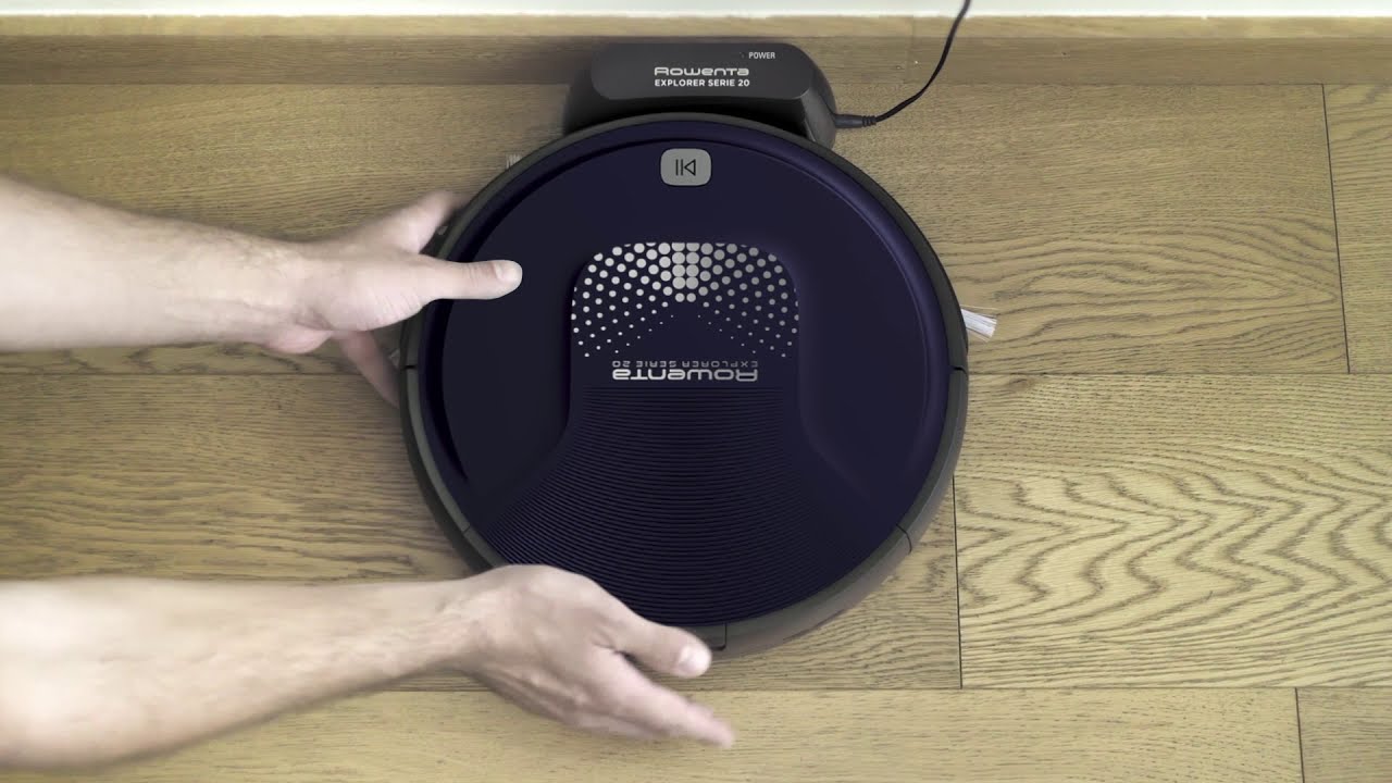 Comment nettoyer mon aspirateur Robot X-PLORER SERIE 20 et vider son bac à  poussière - YouTube