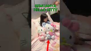 Kamar Hello Kitty Paling Ekstrem! Gadis Kecil Ini Hidup di Dunia Pink 🎀
