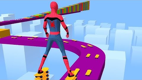 NOOB vs PRO vs HACKER in Skater Stacker