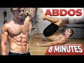 Abdos  obliques en 8 minutes  la maison   programme