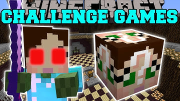 Minecraft: EVIL JEN CHALLENGE GAMES - Lucky Block Mod - Modded Mini-Game