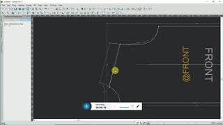 How to use fold unfold in Optitex CAD : Cloth design software screenshot 4