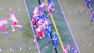 Floridas gators qb gets injured during 4th down play. the tv station
refuses to show replay.