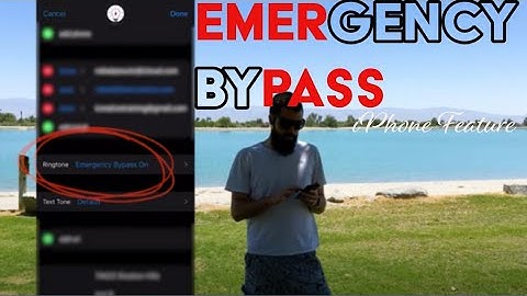 Emergency Bypass on iPhone Calls - Rings even on Do not Disturb