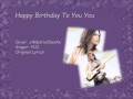 YUI - Happy Birthday to you you [Cover]