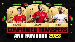 FIFA 24 | NEW CONFIRMED TRANSFERS & RUMOURS ?? ft. Lukaku, Hincapie, Toney etc