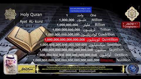 #اية_الكرسي = 1,000,000,000,000,000,000,000,000,000,000بالذكاء الإصطناعي للتلاوةوالإستماع الذكي