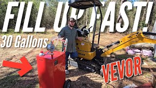 Vevor Gas Caddy: Is This The FASTEST Fueling Solution of 2026?!