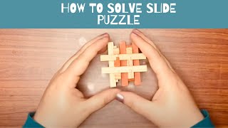 slide puzzle brain teaser | How to solve slide puzzle -dollar store brain teaser | slide puzzle tips Guide