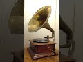 Fake gramophone playing