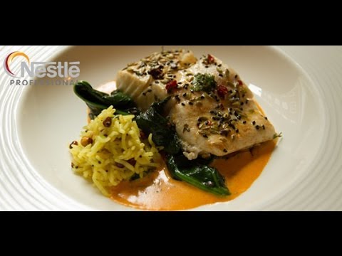 chef-vivek-singh-creates-modern-indian-inspired-halibut,-grouse-and-poached-pear-recipes