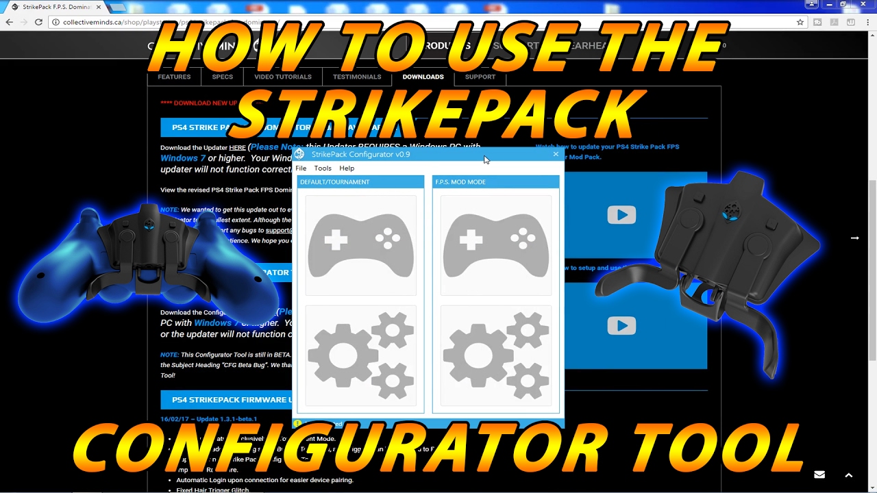 PS4 Strikepack Configurator Tool Full Tutorial, How To & Testing - YouTube