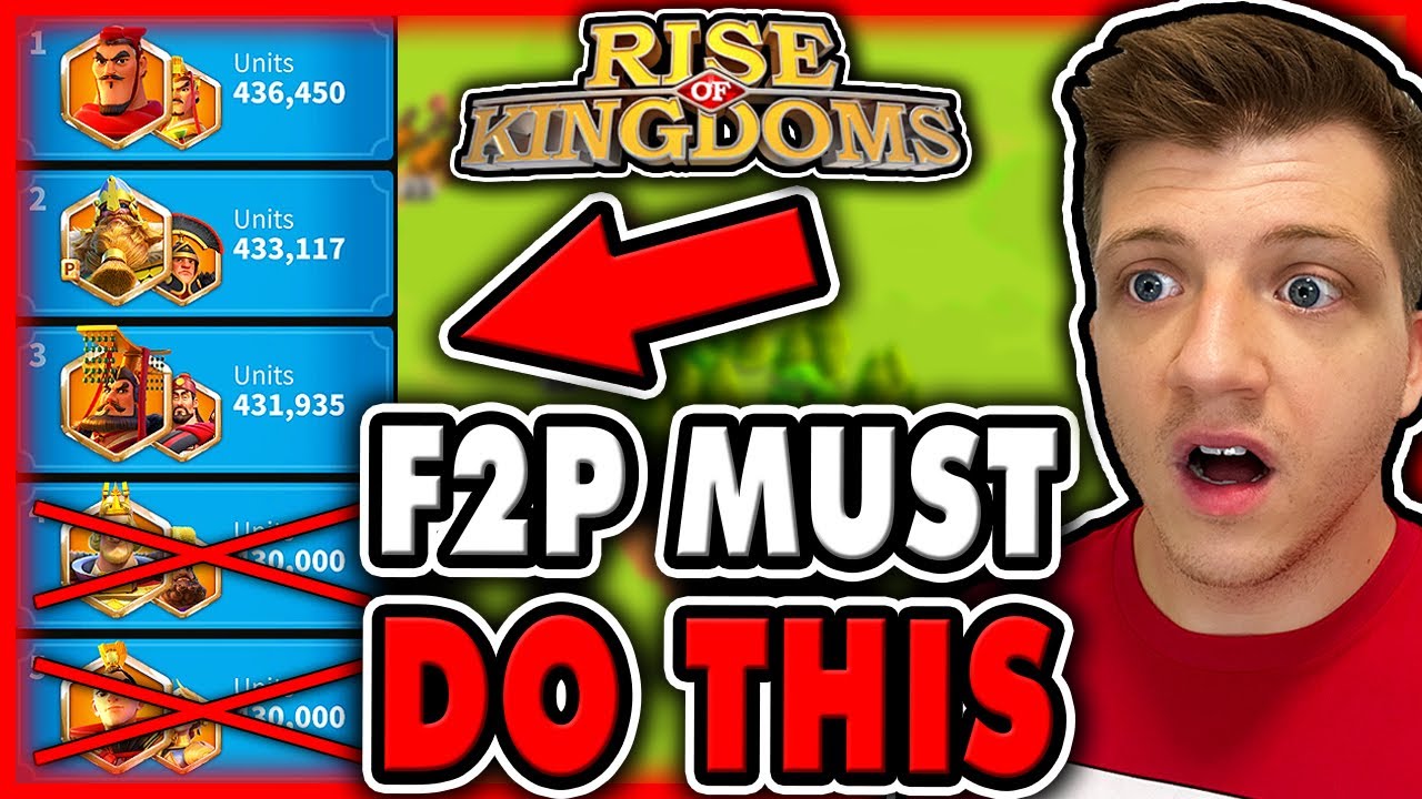 Новая ЛУЧШАЯ стратегия F2P по прохождению армий для Crystal Tech! Rise of Kingdoms