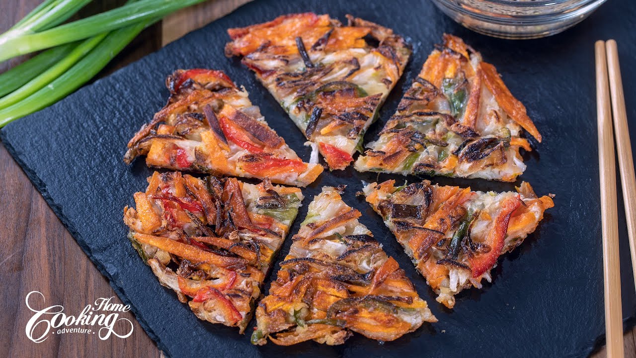 Yachaejeon - Korean Vegetable Pancakes