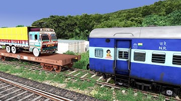 ICF BCNA COUPLING LORRY CONTAINER | BUMPY RAILROAD | RAILWORKS | TRAIN SIMULATOR 2022 | RAILROAD ATG