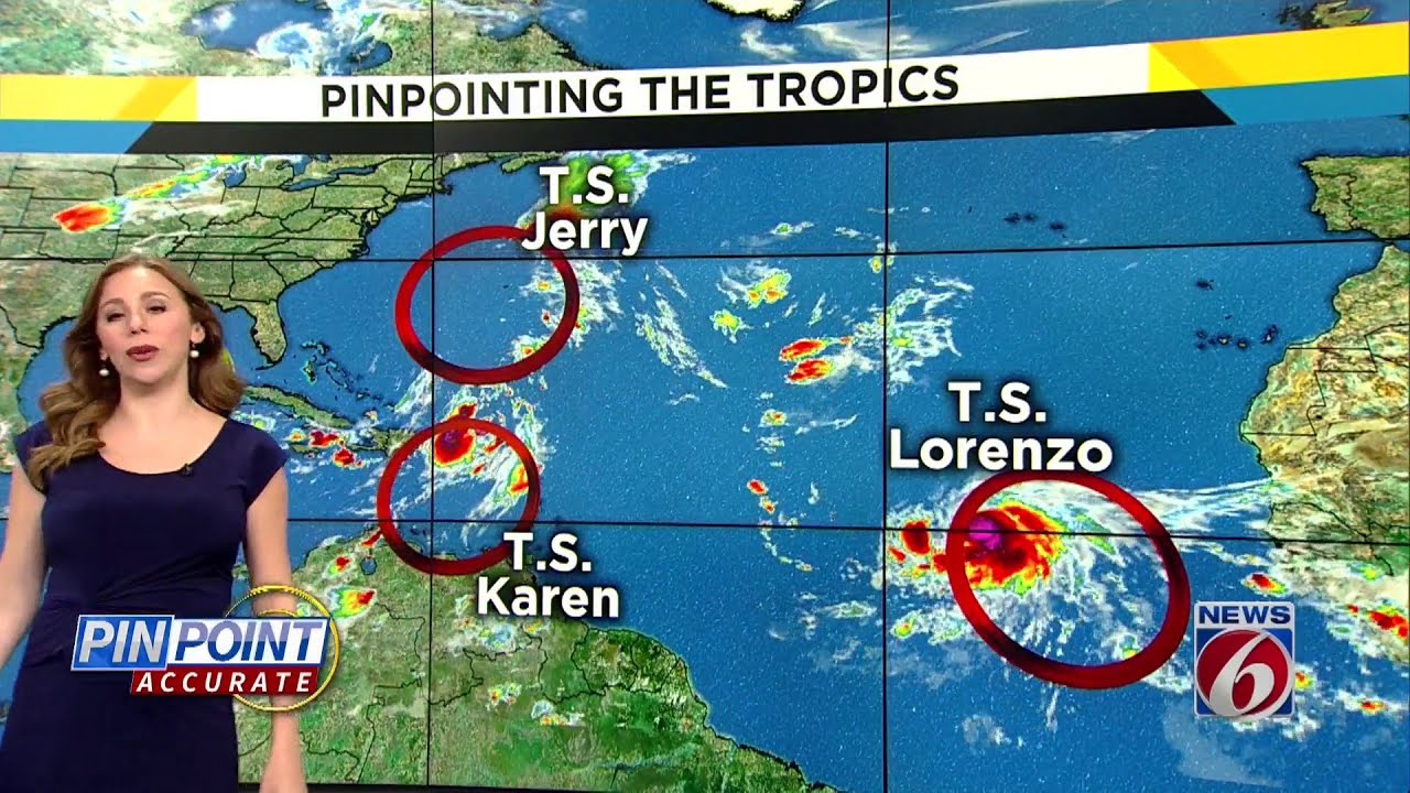 Warm day in Central Florida; tropics stay active - YouTube