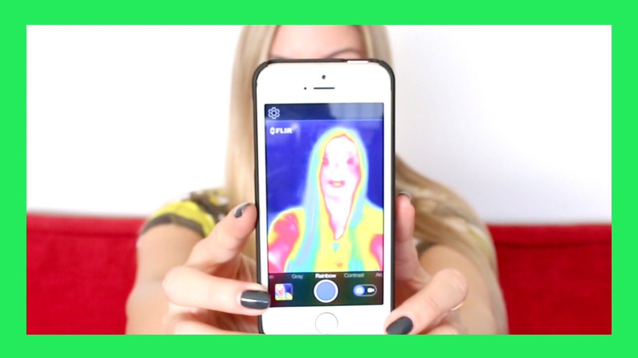 schreeuw wetenschappelijk Schandelijk How to turn your iPhone into a Thermal Camera! | iJustine - YouTube