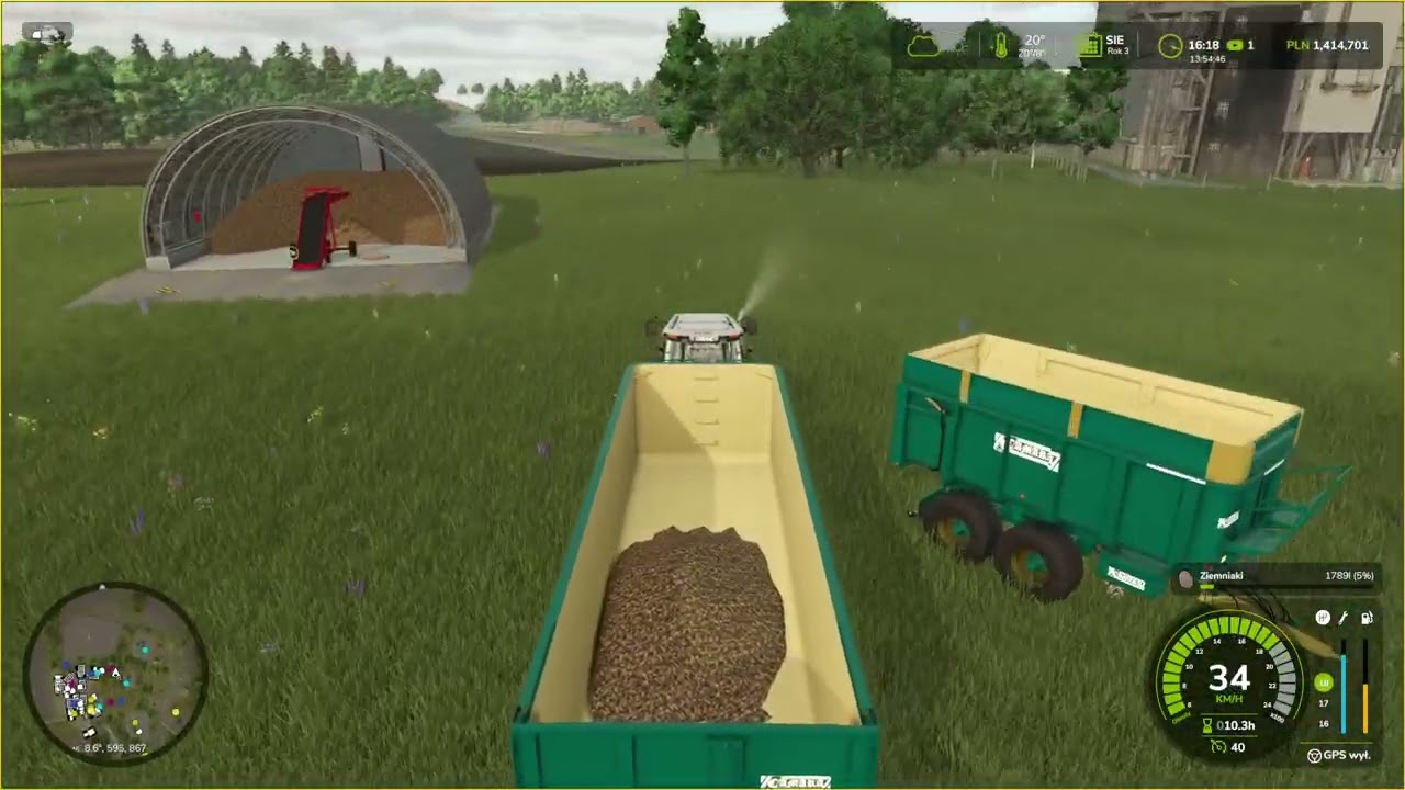 Przybiernówek odc,27 wykopki czas zakończyć