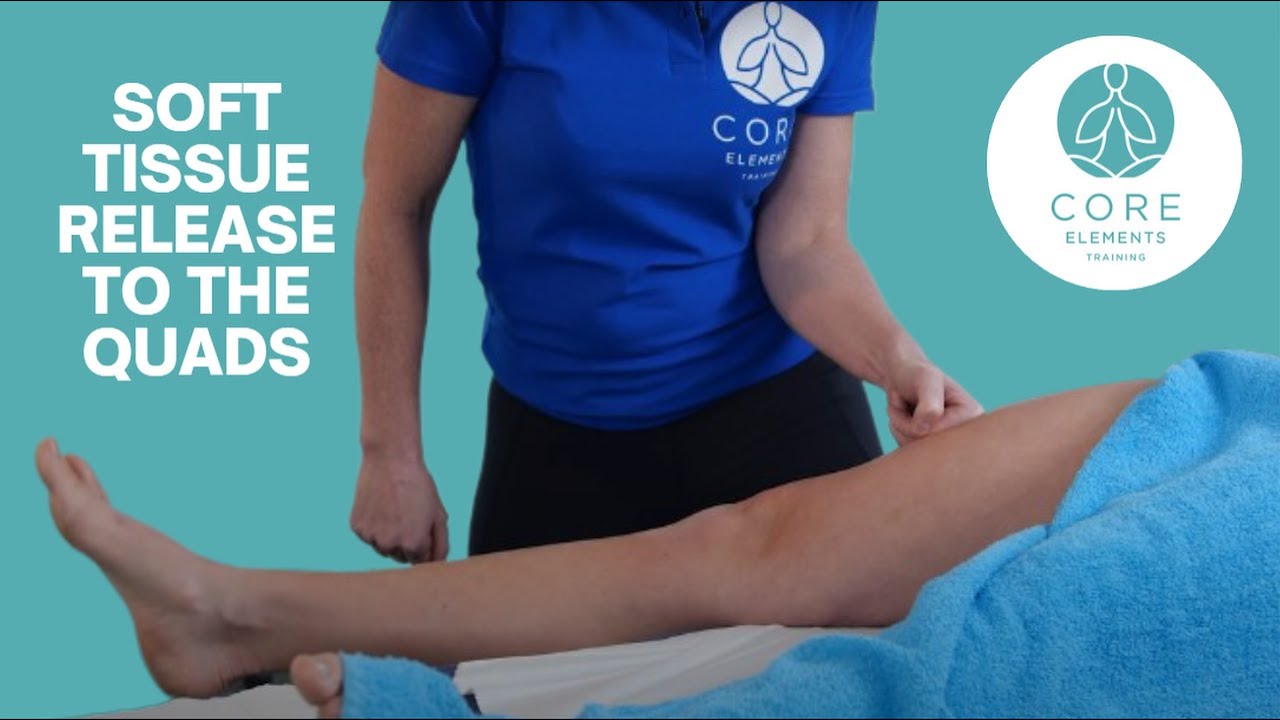 Soft Tissue Release To The Quads Sports Massage Youtube