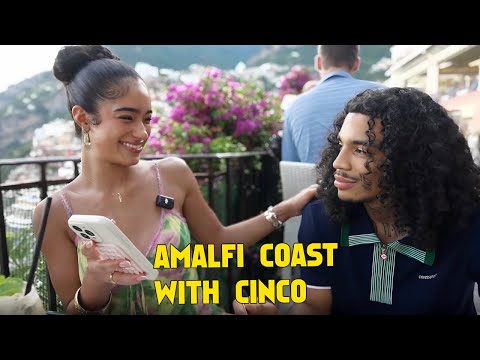 LALA BAPTISTE Stream Almafi Coast, Italy with Cinco 🍝🥰