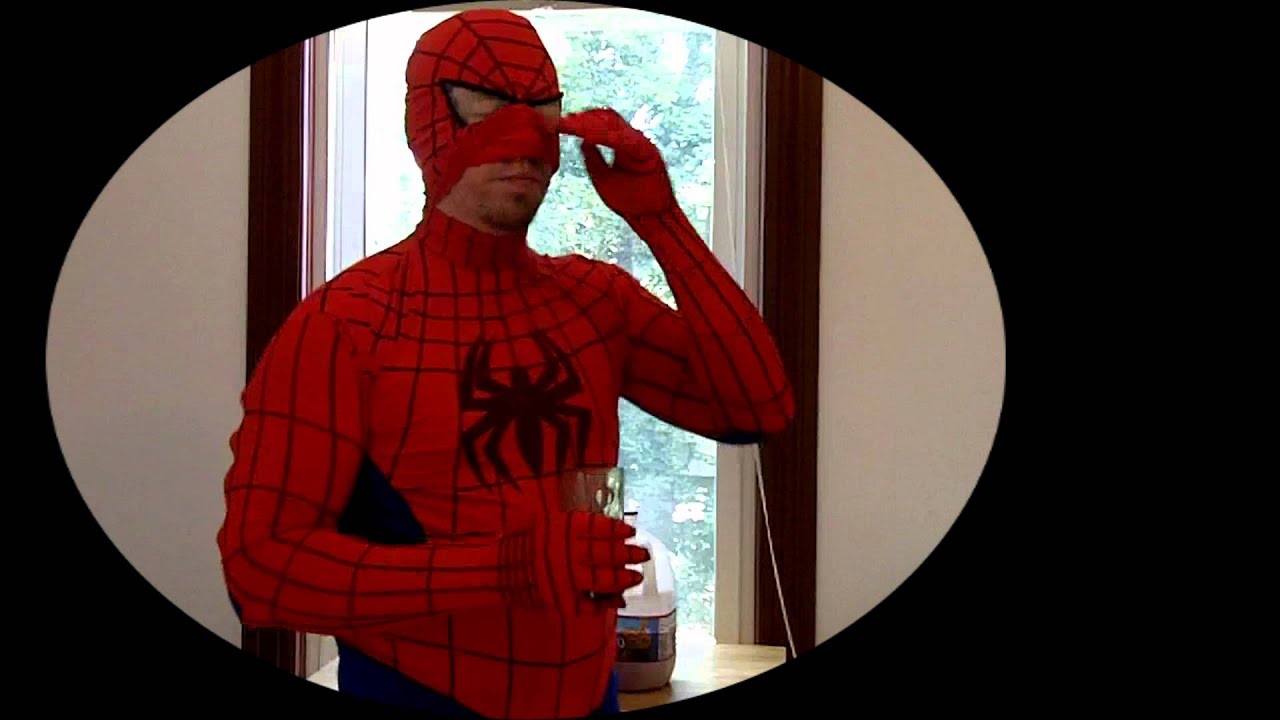 Spiderman Drinking Chocolate Milk (short version) YouTube
