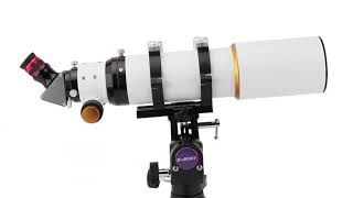 SVBONY SV503 80ED F7 Telescope OTA Achromatic Refractor Tube 2  Dual Speed Focuser White F9359B