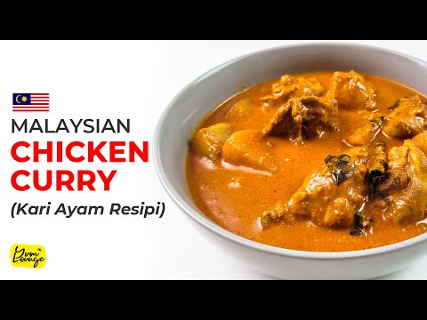 The BEST Malaysian Chicken Curry (Kari Ayam Resipi) 