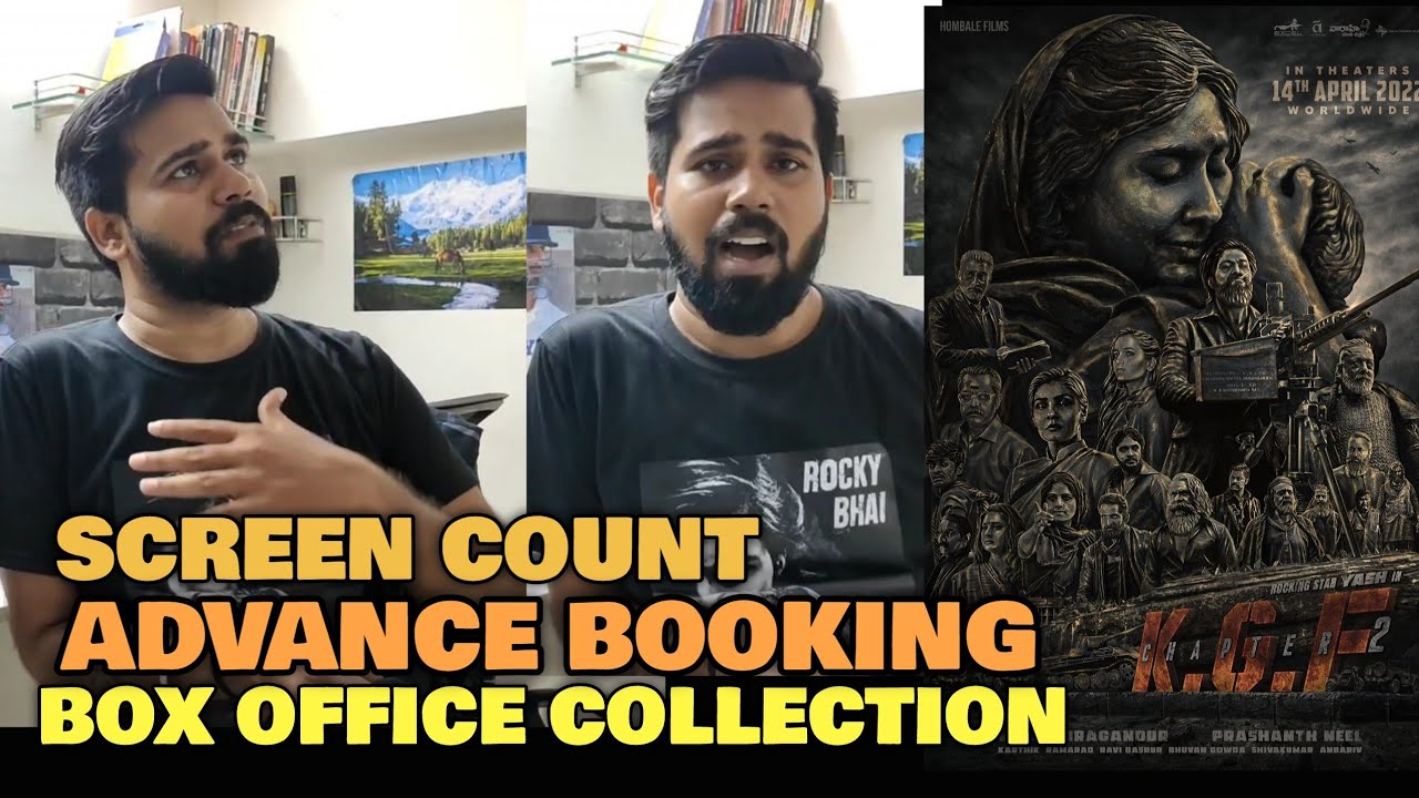 kGF Chapter 2 ADVANCE BOOKING | Day 1 BOX OFFICE COLLECTION | Screen Count | Yash & 