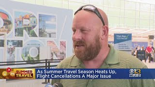 As Summer Travel Season Heats Up, Flight Cancellations A Major Issue