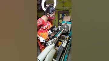 Submersible Motor Rotor shaft Repair For Lathe Machine #shorts #video