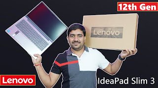 Lenovo IdeaPad Slim 3 Intel Core i3 12th Gen⚡ | Best Thin & Light Laptop?🤔| Unboxing & Review🔥