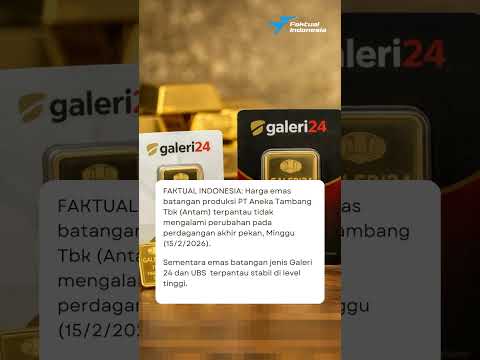 📈 Update Harga Emas Mingguan — Antam, Galeri24 & UBS 💰