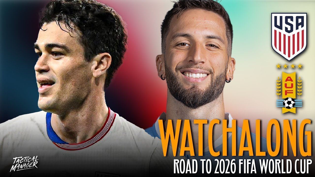 USA vs Uruguay Live Watchalong | USMNT 2026 World Cup Preparation - YouTube