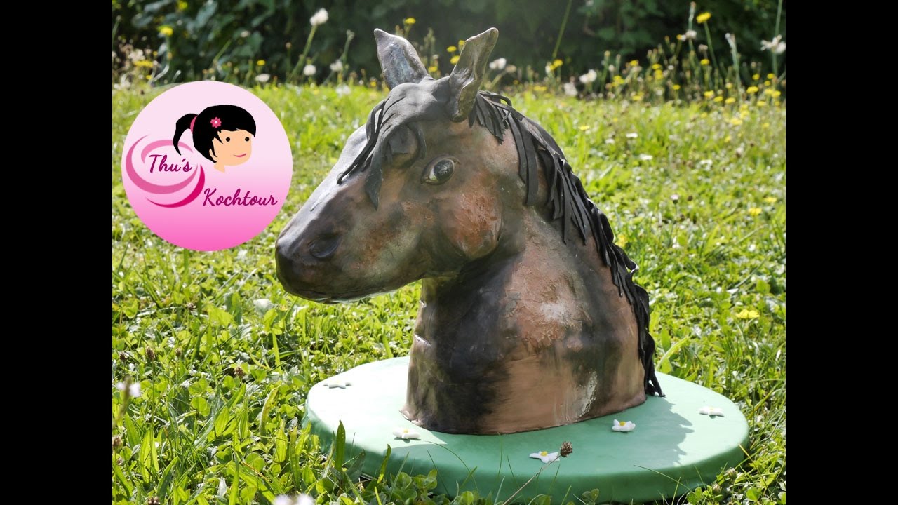 [ENG-SUB] 3D Horse Cake/ 3D Motivtorte Pferd