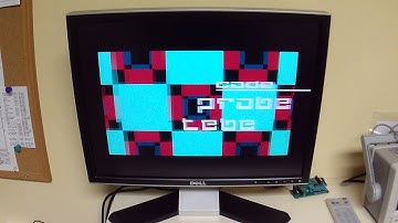 Test of Sophia RevC DVI GTIA video board