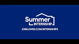 Lowe's 2026 Summer Internship