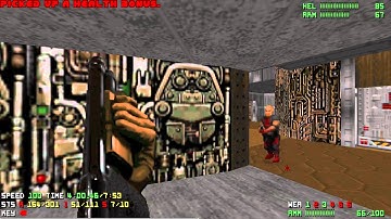 Ultimate Doom: Double Impact - E1M6 - UV Max in 7:47 by dew