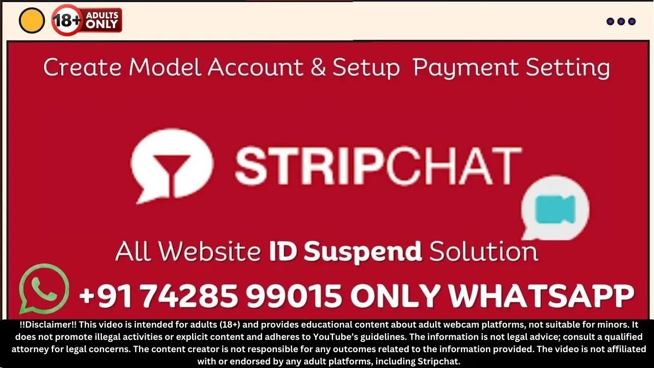 How to create Id on Stripchat, Streamate & Chaturbate, Restore Account 18+ Only +917065527317