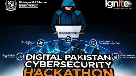 Digital Pakistan Cybersecurity Hackathon 2021 program for Cybersecurity Professional/students ...
