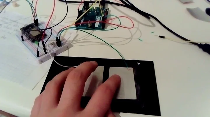 MIDI drum triggering with capacitive touch