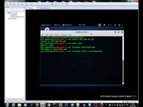 PUT Method Exploit   Metasploit