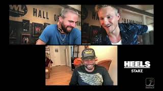 This HEELS Interview turns hilarious w Stephen Amell and Alexander Ludwig