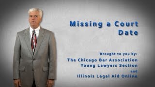 Missing a Court Date