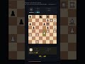 ouaisdraogo vs ChessTheory64 | Trompowsky Attack ⚫ #Shorts