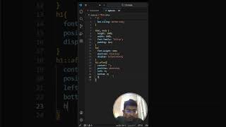 Day: 11/100: Text Underline Effect| HTML CSS #viral #trendingshorts #coding #100dayschallenge #trick