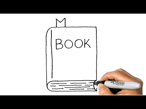 How to Draw a Book Step by Step - EasyDrawingTips