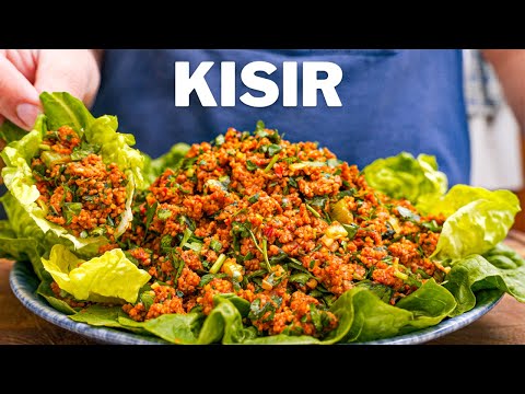 Kisir (bulgur salad), from the video