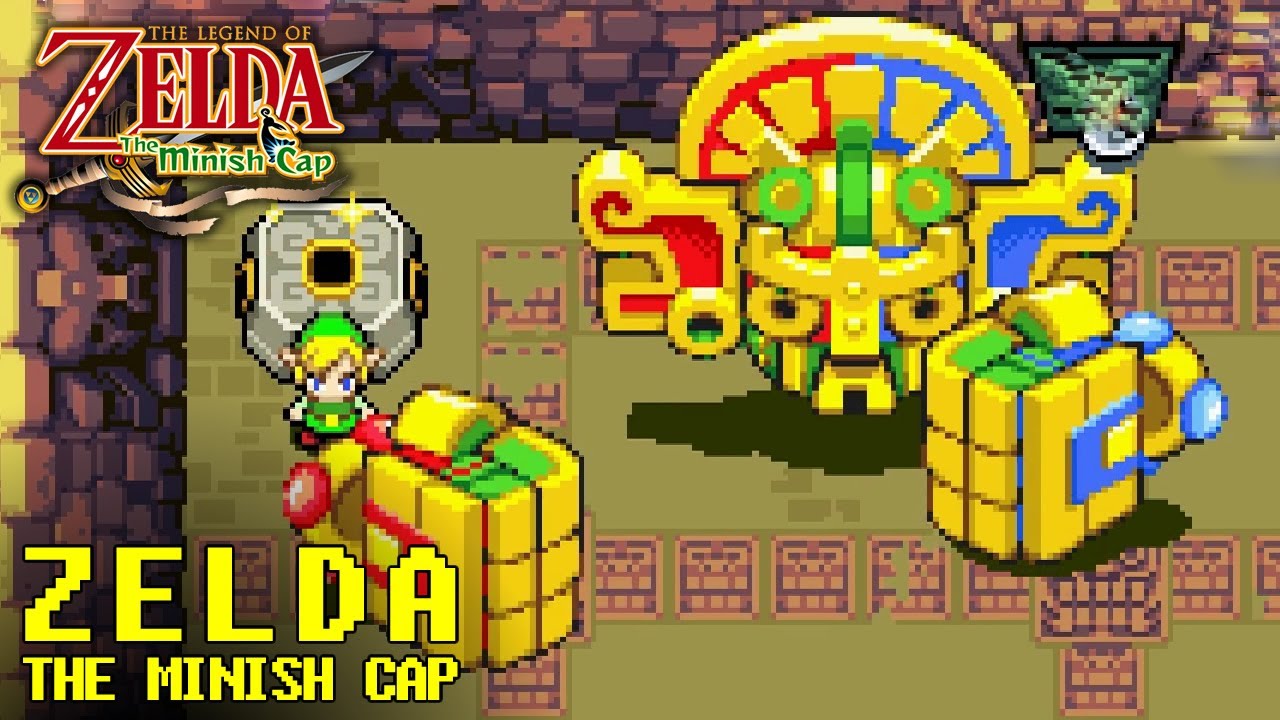 Detonado)The Legend Of Zelda: The Minish Cap. Parte 2 - O Chapéu falante e a  Vila Minish.